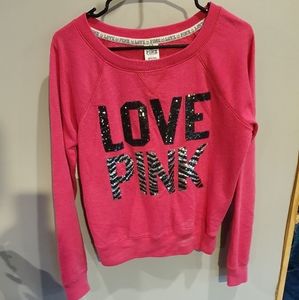 Pink sweatshirt